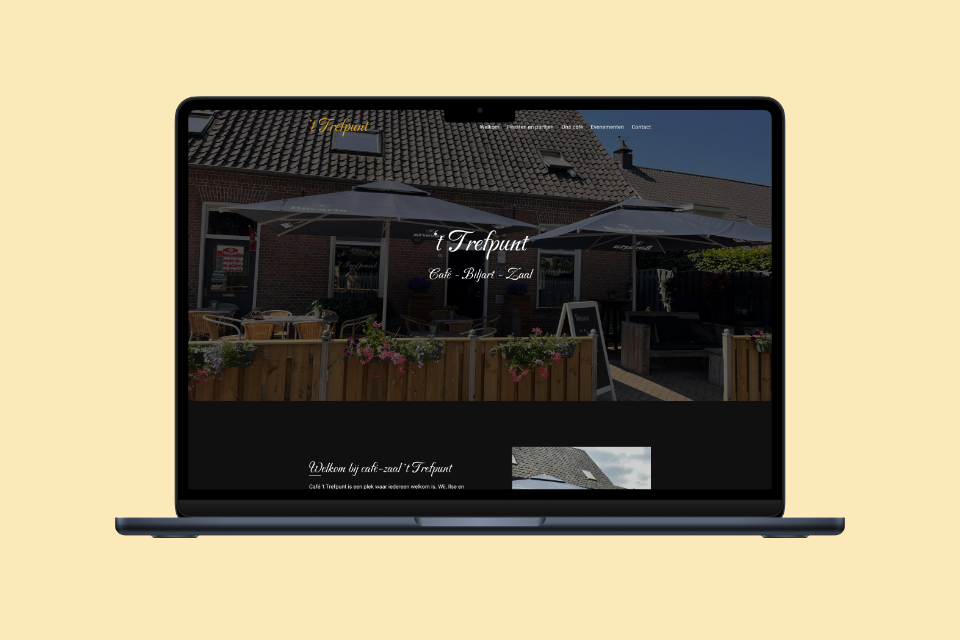 Café zaal 't Trefpunt portfolio item